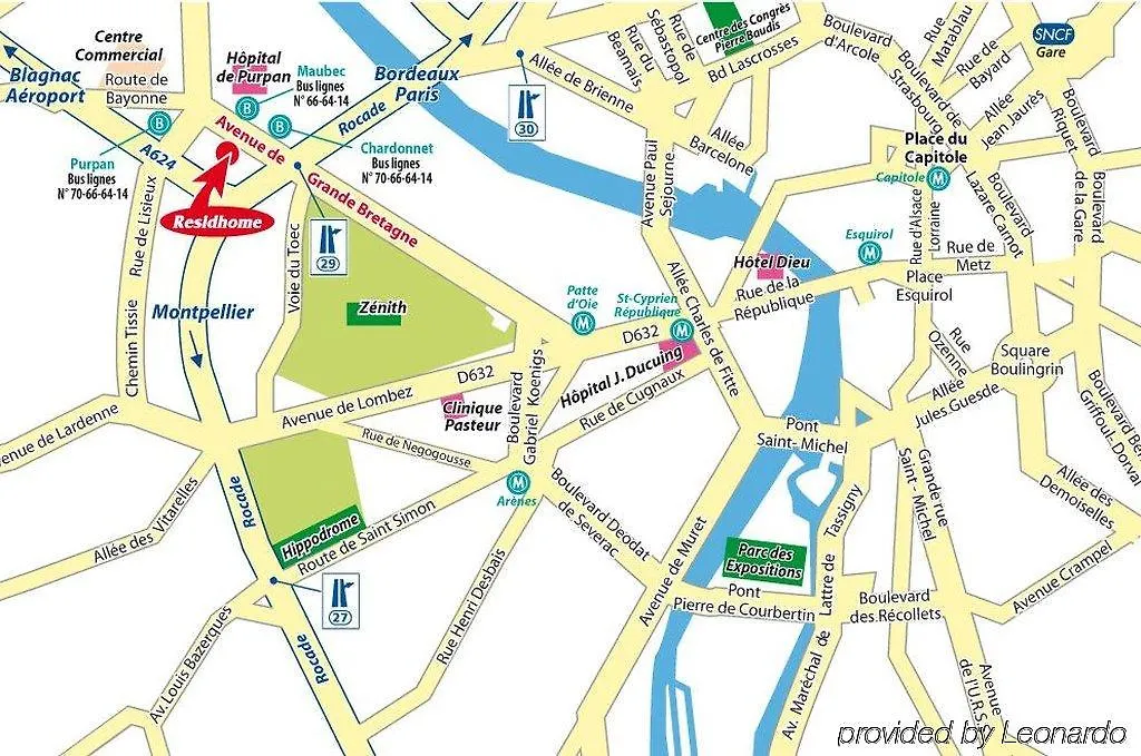 Residhome Toulouse Tolosa Aparthotel
